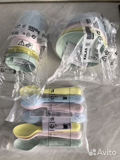 Детская посуда IKEA