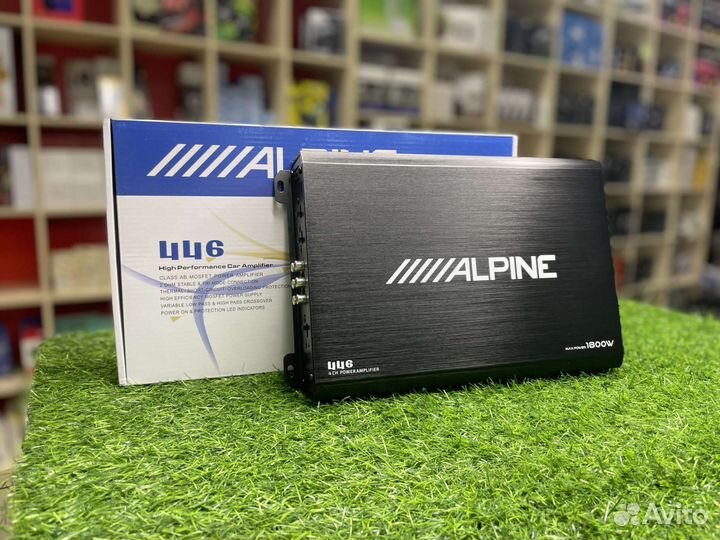 Усилитель звука Alpine 4 канальный