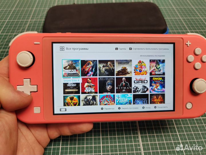 Nintendo switch lite прошитый 256 GB