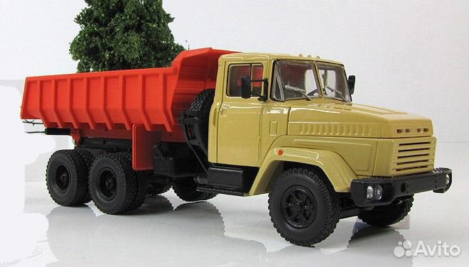 Краз 6510 Самосвал 1985 СССР Наш Автопром 1:43