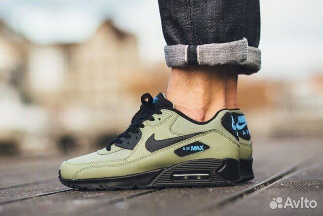 Кроссовки Nike air max 90 green soldier