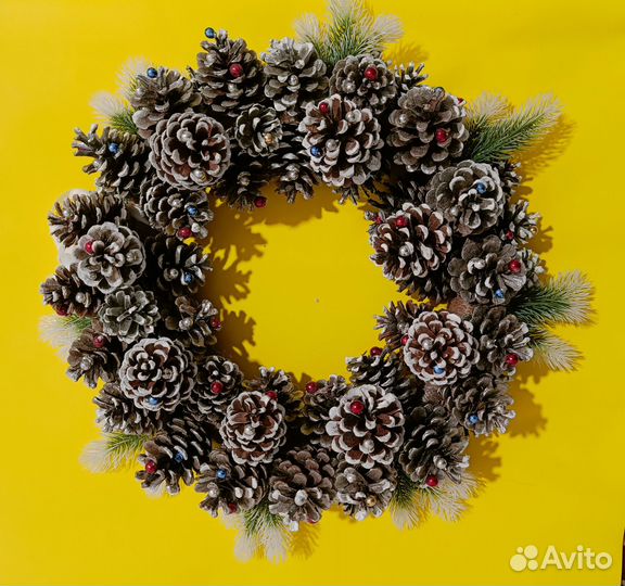 Новогодний рождественский венок