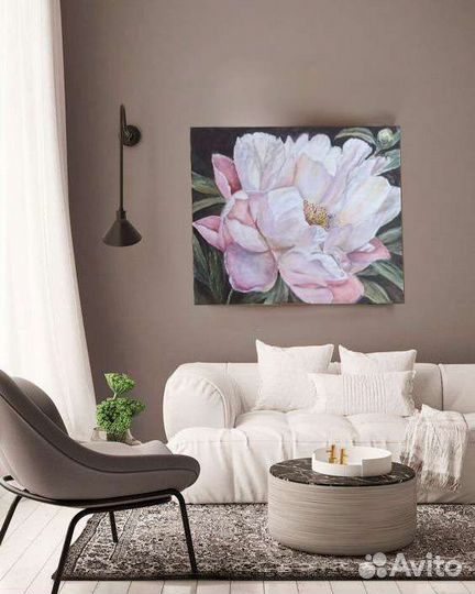 Картина акрилом на холсте