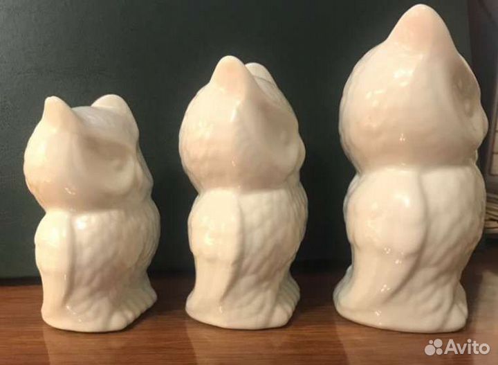 Совы,фарфор,германия