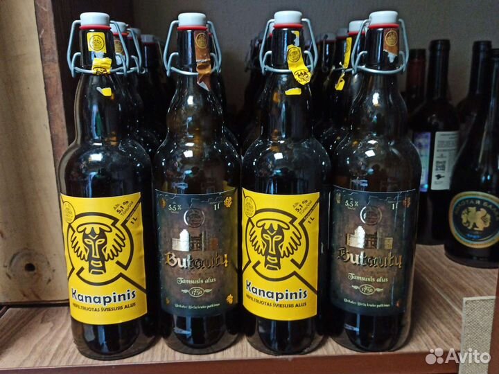 Бутылки с бугельной пробкой