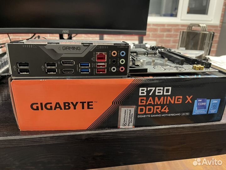 Материнская плата gigabyte b760 gaming x ddr4