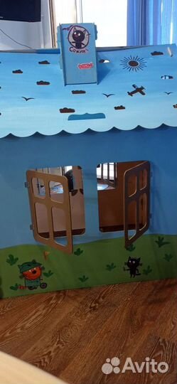 Детский игровой домик из дерева