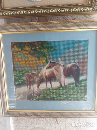 Картины вышитые бисером