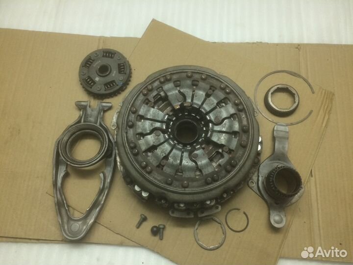 Коробка робот DSG-7 в разборе на skoda