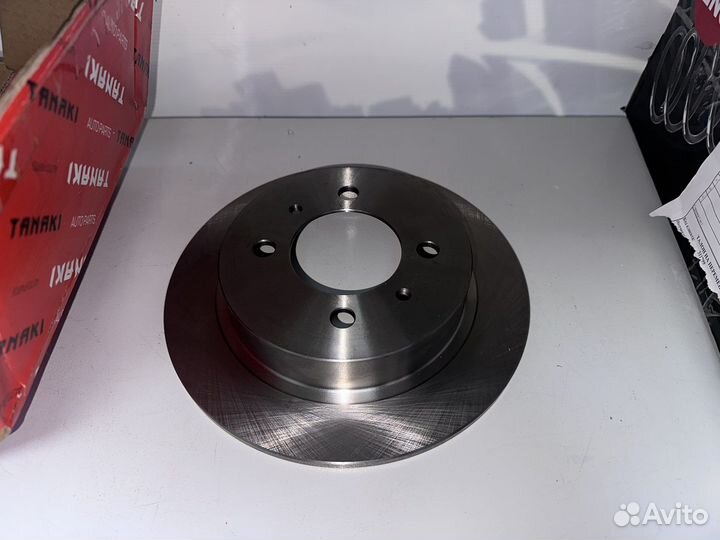 Тормозной диск задний (234x7) 4 отв.(min 2)