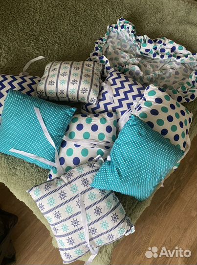 Бортики в детскую кроватку