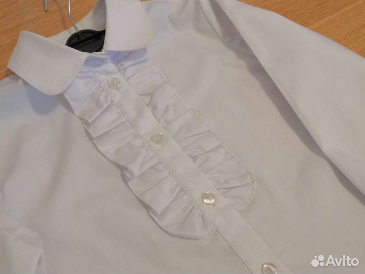 Школьная Блузка рубашка школа