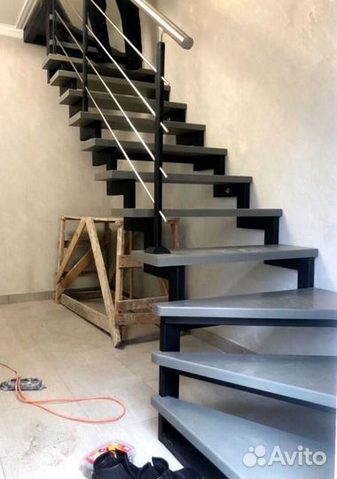 Лестничный каркас под ключ