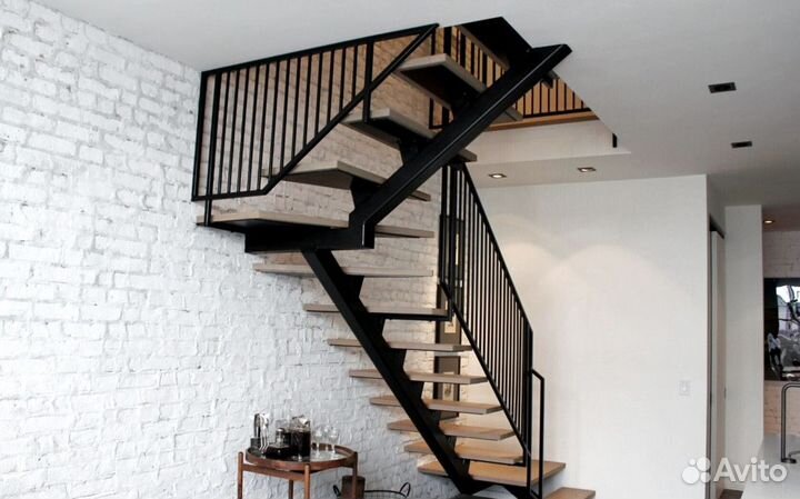 Лестницы прямые под ключ