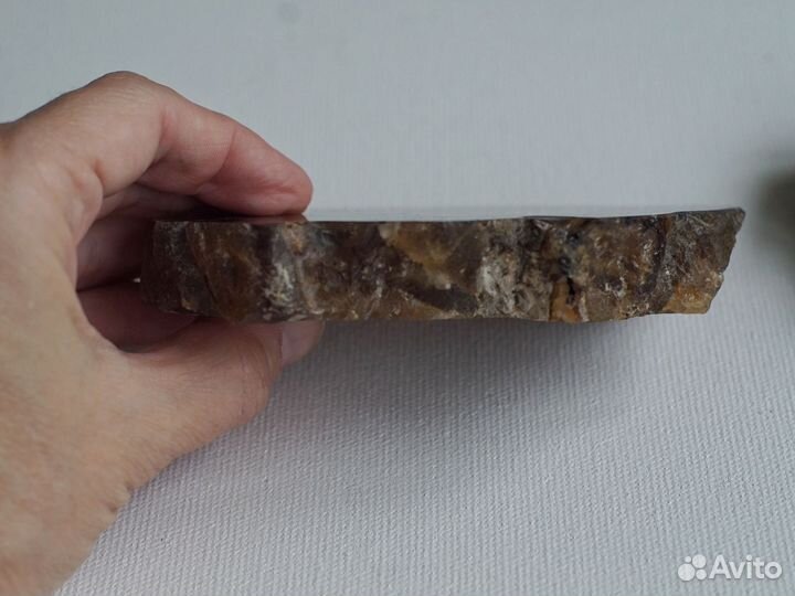 Агат камень минерал полированный срез