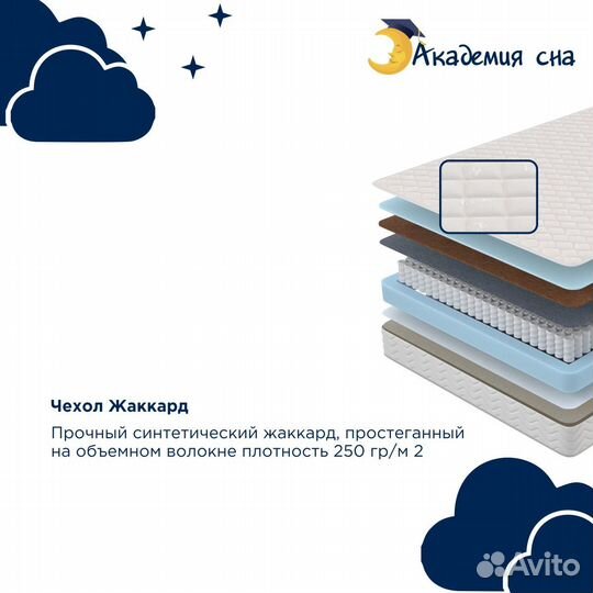 Матрас Академия сна SON-ON Base Flat 160x200