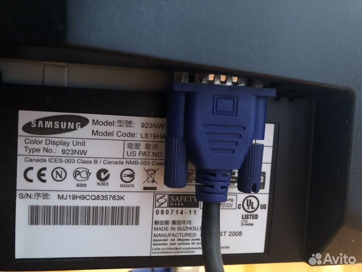 Монитор Samsung syncmaster