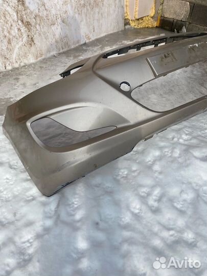 Бампер на hyundai solaris