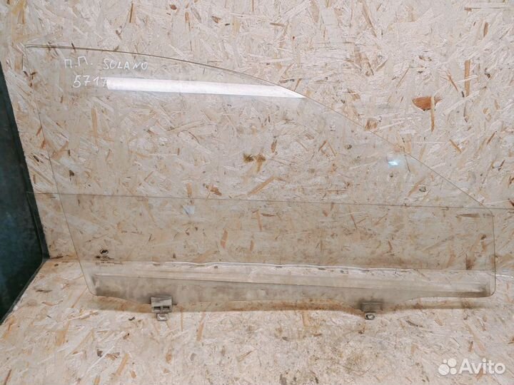 Стекло двери передней правой lifan Solano