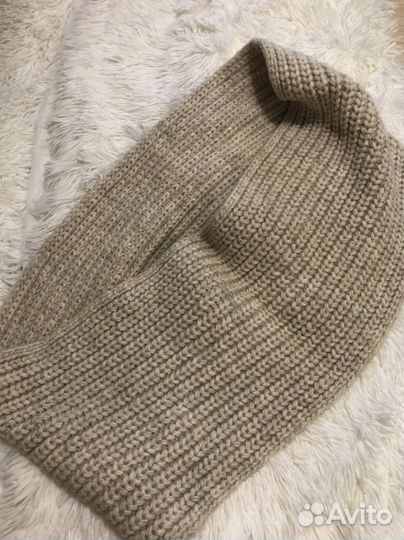 Комплект Шапка и снуд зимние новые