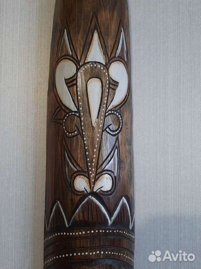 Маска из дерева 1 метр Индонезия, ручная работа