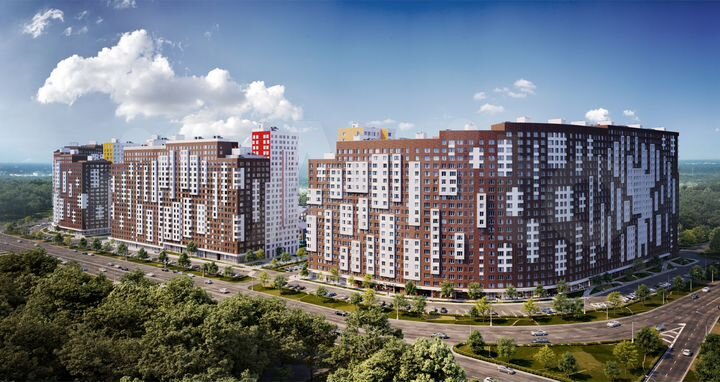 2-к. квартира, 63,8 м², 2/22 эт.