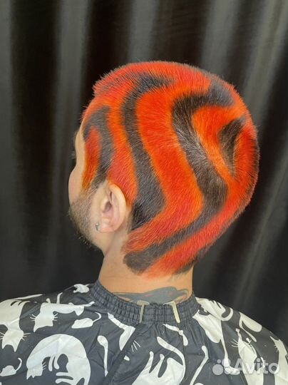 Цветные волосы, блонд, окрашивание волос