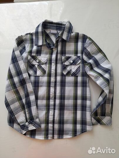 Рубашка для мальчика 122