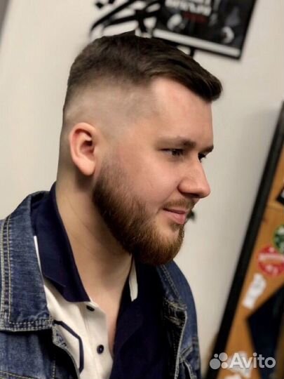 Стрижка бороды аккуратная и ровная