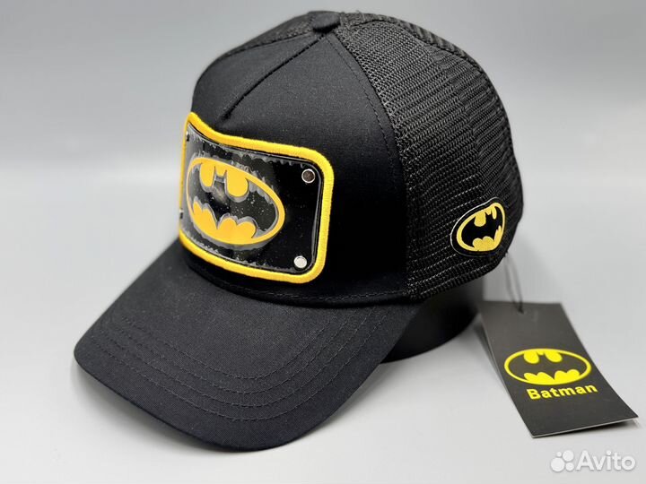 Летняя кепка бейсболка сетка Batman детский размер