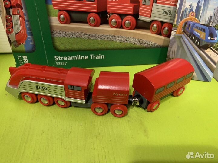 Brio локомотив Streamline Train, 33557