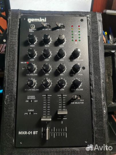 Микшерный пульт Gemini MXR-01BT (с блютуз)