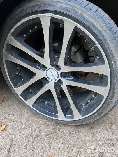 Литые диски r17 рельсы