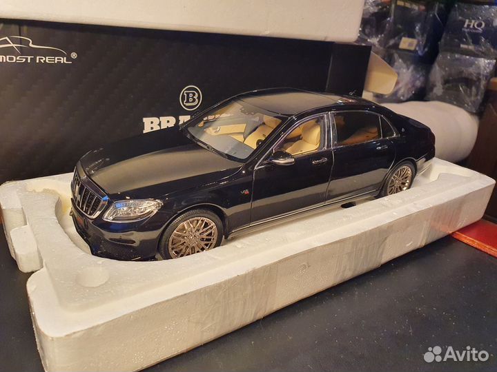 1:18 Almost Real Brabus 900 Mercedes-Maybach Black