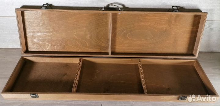 Коробка на 8 шампуров Орех