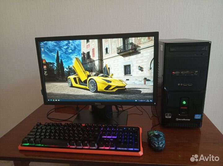 Игровой комп. Intel Core i5,16Gb,RX478, 22”