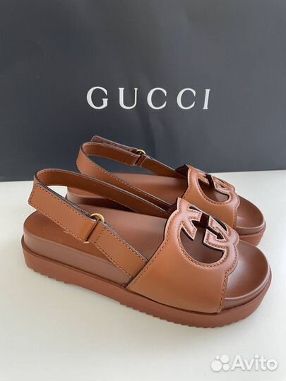 Сандали Gucci 37(24.5см) одни наличие