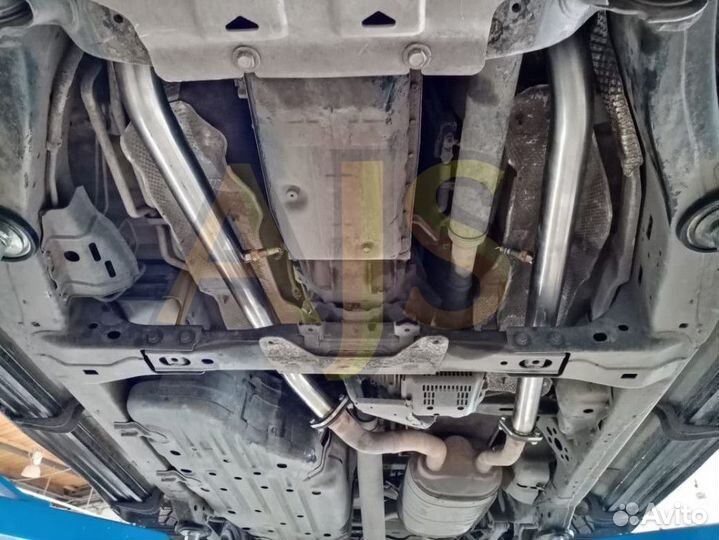 Даунпайп TLC 200 2UZ-FE к-кт левый+правый