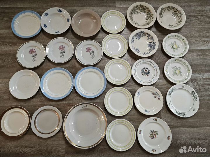 Тарелки СССР, зик, Песочное, Дулево