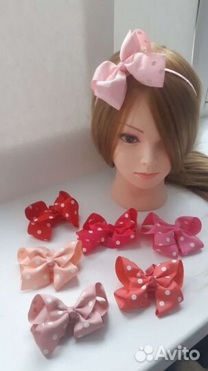 Ободок бантик