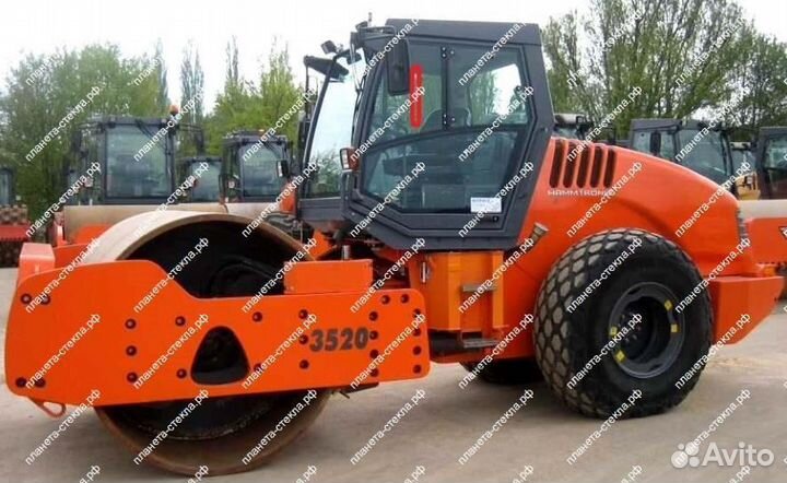 Стекло для катка Hamm 3416 HT/3520/3520 HT