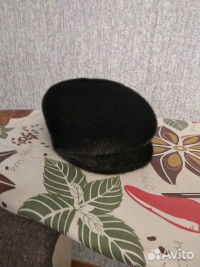 Меховая мужская кепка из нерпы