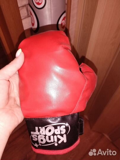 Груша для бокса и перчатки