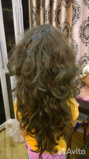 Шиньон, хвост на крабе