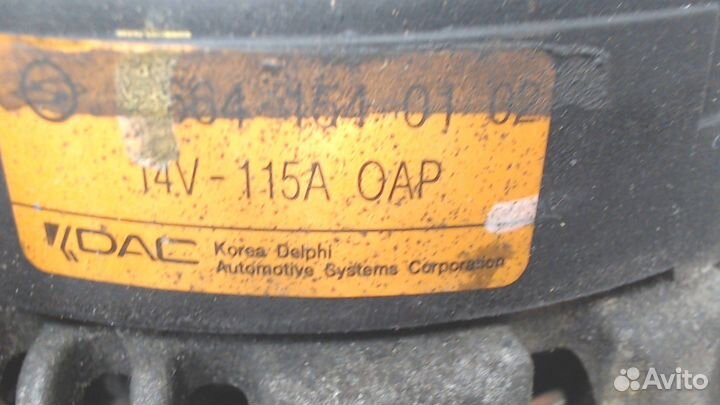 Генератор SsangYong Kyron, 2009