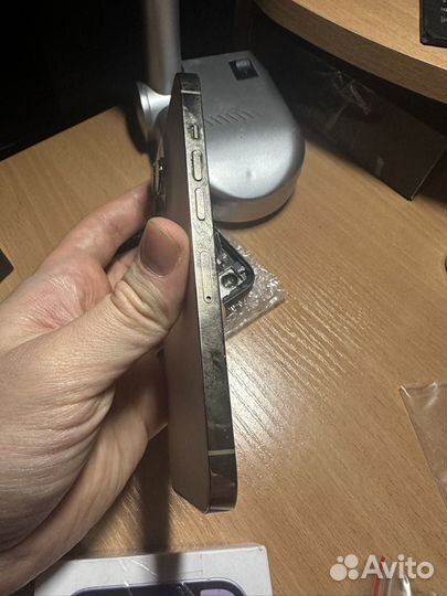 Снятый корпус в сборе iPhone 13 pro, gold идеал