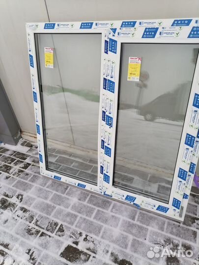 Готовые окна 120х120 пластиковые