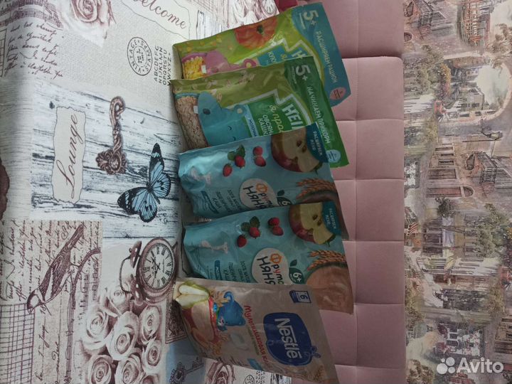 Детские каши молочные