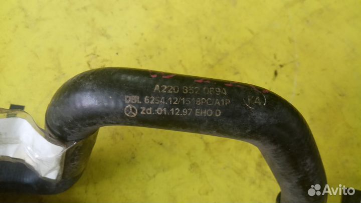 Патрубок охлаждения Mercedes-Benz W220