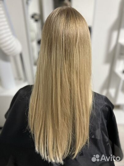 Кератиновое выпрямление волос модель